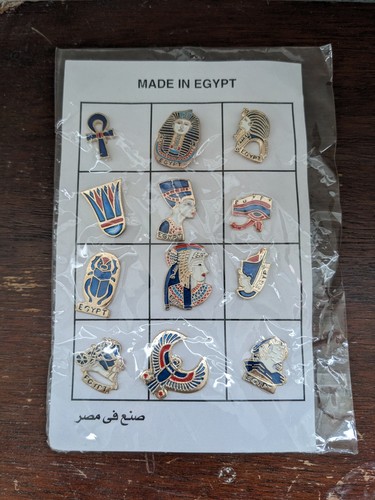 Vintage egypt pin badge - egypt,