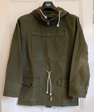 Genuine Vintage British Army Cadet Windproof Smock, Waxed, Size 3, 42"