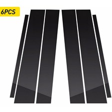 6PCS Black Pillar Posts For