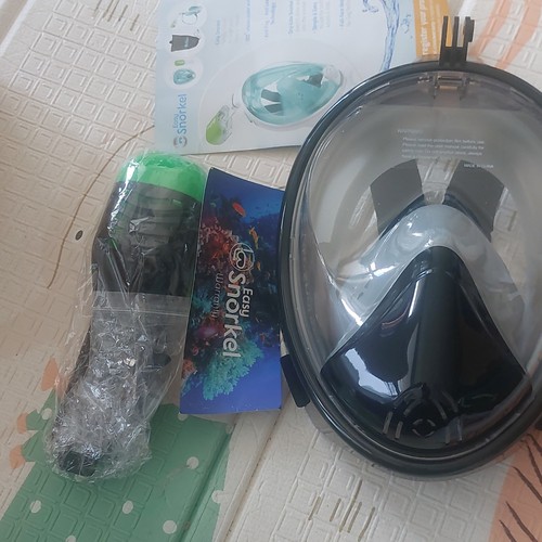 Easy snorkel full face mask - snorkel,