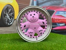 15" 4X100 RONAL URS TEDDY BEAR old school PINK wheels for VW HONDA JDM rims