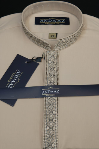 Men shalwar kameez vanilla - shalwar,
