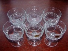 Six Vintage Luminarc (France)