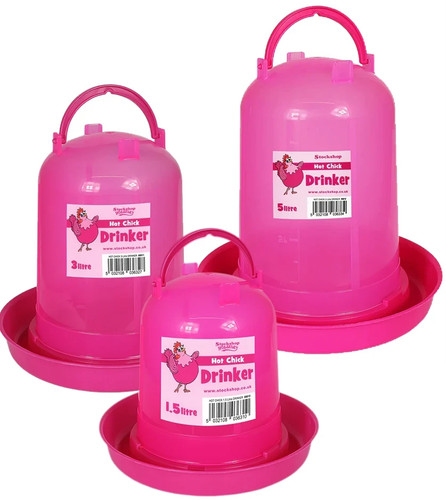 Hot chick poultry drinker 5l - chick,