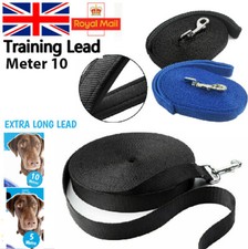 10m Heavy Duty Extra Long Dog Training Lead Strong Leash Large Recall Walking UK