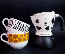 Mukka Express Bialetti con 2 Tazze Macchina per Cappuccino Maker Made in Italy