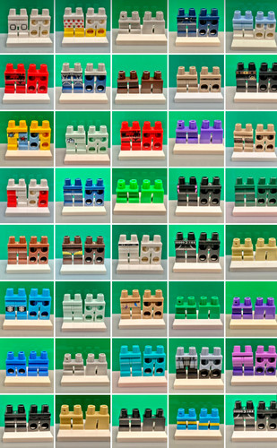 Lego minifigure legs - minifigure,