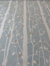 Laura Ashley Fabric Material Cottonwood Duck Egg SOLD PER METRE 😊