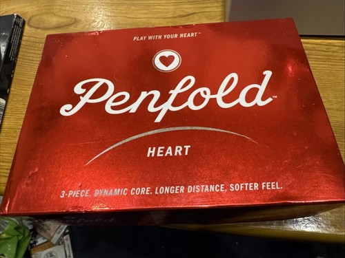 Penfold heart golf balls - penfold,