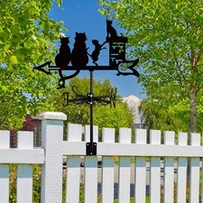 Cat Figurine Weather Vane