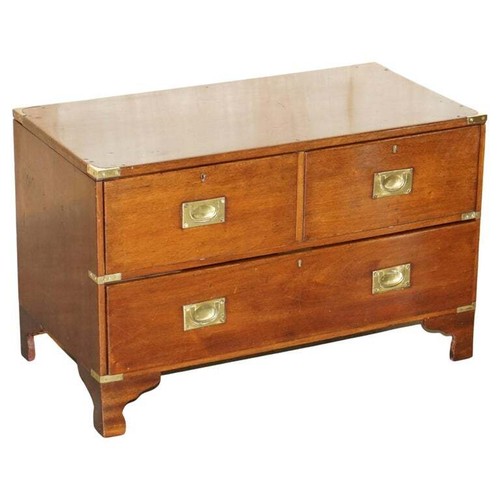 Military campaign small chest - small,