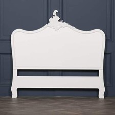 Gorgeous French Chateau Style Cream 5ft King Size Headboard