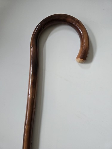 Flamed chestnut wood walking - flamed,