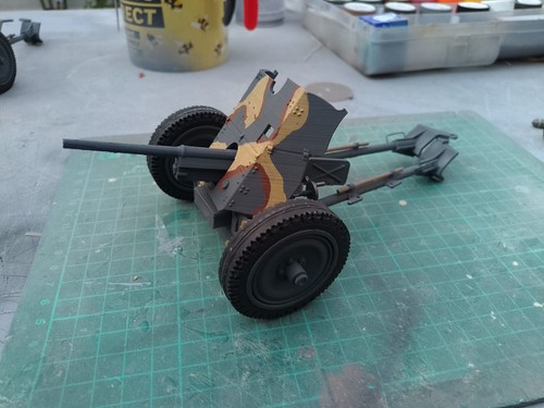 Tank diorama 1 - 1/16th,