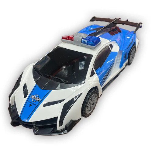 Light police car - up,