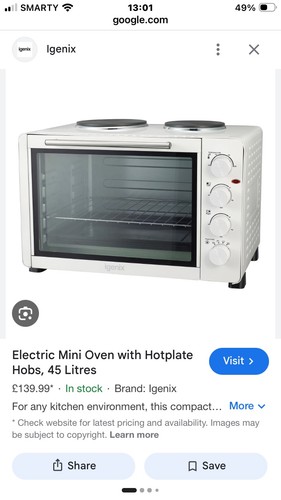 Igenix ig7145 tabletop 45l - igenix,