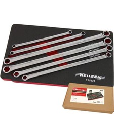 6pc Extra Long Metric Aviation Spanner Wrench Set 8mm - 19mm CT5923