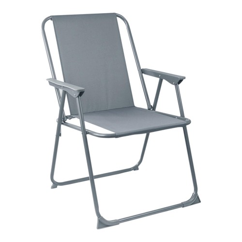 Folding metal beach chair - metal,