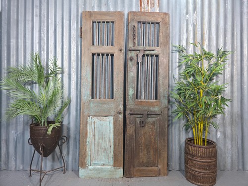 Pair vintage rustic - vintage,