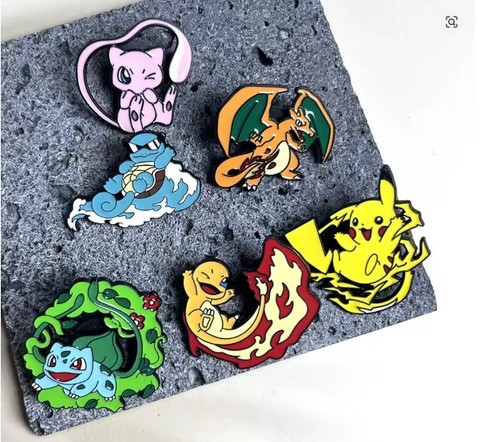 Set pokemon pin - of,