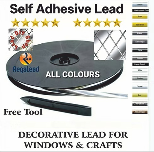 Self adhesive lead strip for - self,