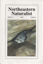 Northeastern Naturalist Magazine December 2008 Woodrat Eastern Fox Squirrel