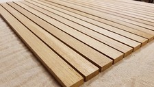 OAK TIMBER SOLID WOOD SLATS - 10mm MULTIPLE LENGTHS  (KILN DRIED )