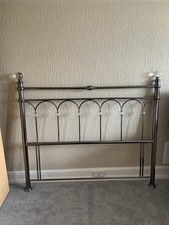 Brass Effect Kingsize Headboard