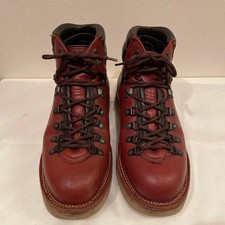 VIBERG Boots Lace-up Boots Leather Reddish Brown Size US 8
