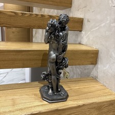 Nude Figurine Crosa 2001 Bronze Effect Lovers Statue Figurine