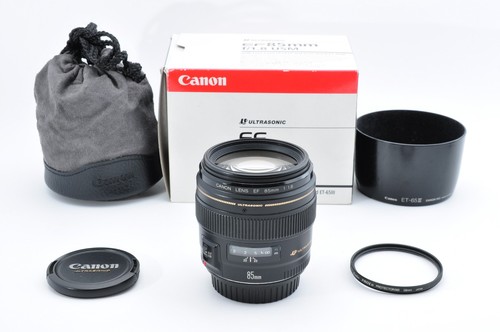 Mint canon 85mm f - ef,