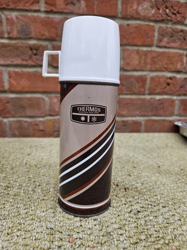 Vintage thermos flask - flask, 0.25