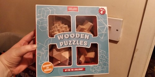 Wooden puzzles 1 - wooden,