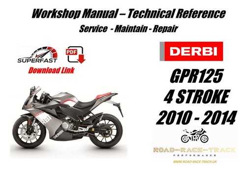 Derbi gpr125 stroke - 4, service