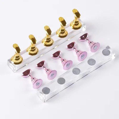 Magnetic manicure nail art - manicure,