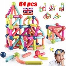 Kids 64Pcs Magnetic Building