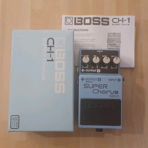 Boss super chorus guitar - chorus,
