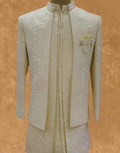 Men sherwani wedding attire - sherwani,