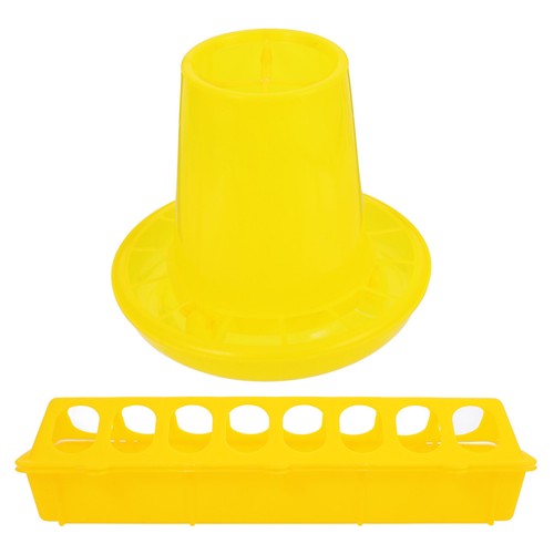 Set automatic chicken feeder - automatic,