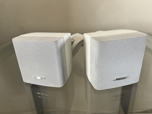 Bose white single cube - bose,