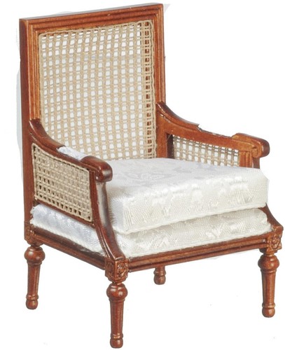 Dolls house armchair louis - louis, xv
