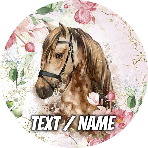 Horse pony cake topper party - horse,
