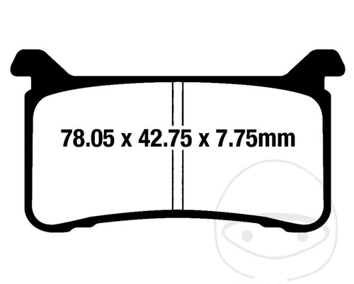 Epfa700hh front ebc brakes for - front,