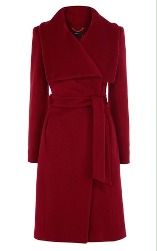Karen millen red alpaca - alpaca, and