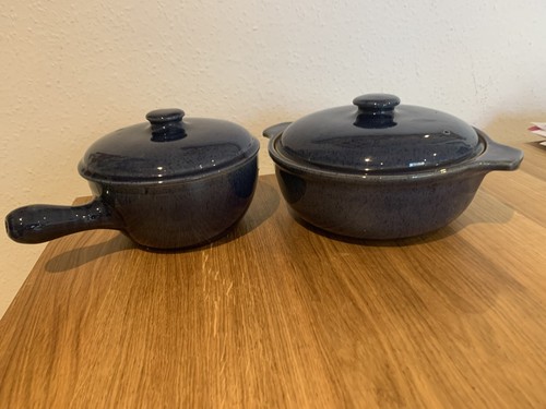 Denby imperial blue casserole - blue,