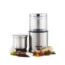 GEEPAS 200W Coffee Grinder Food Processor Electric Wet & Dry Spice Nuts Grinder