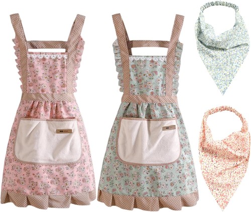 Pcs ladies aprons with - aprons,