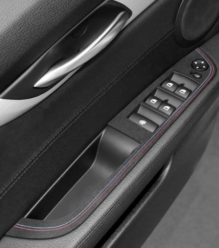 Alcantara window switch panel - switch,
