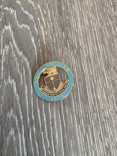 Leander club members badge - leander,
