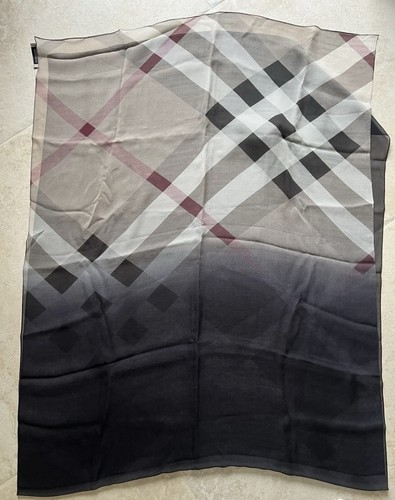 Burberry silk chiffon ombré - silk,
